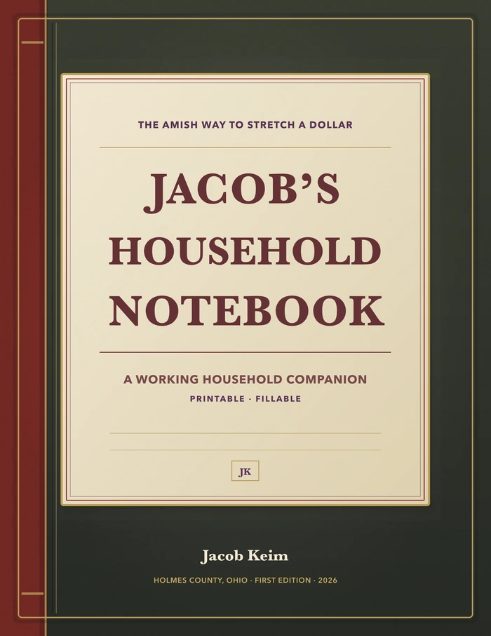 Jacob’s Household Notebook cover.